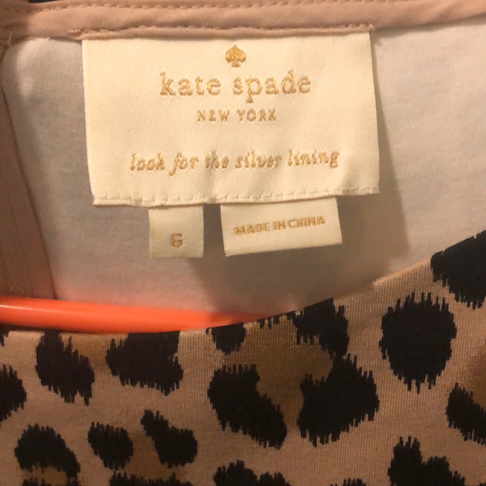Kate Spade Leopard dress - Picture 4 of 5